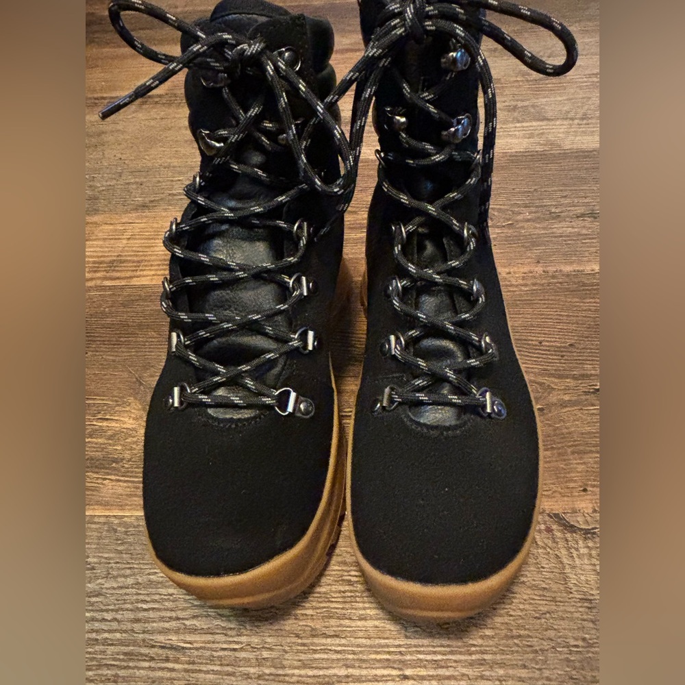 Calia By Carrie Underwood Ella Lace Up‎ Boot Size 7 BlackNever Worn